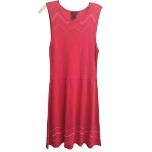 ANN TAYLOR Pink Sleeveless Dress